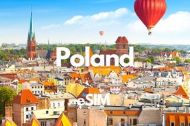 Krakau Daten eSIM von 0,5 GB täglich bis 50 GB 30 Tage