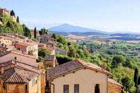 Excursion d'une journée en petit groupe à Montepulciano et Pienza depuis Sienne