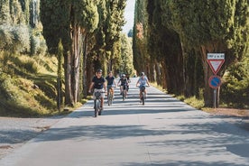 Passeio de bicicleta e vinho de 3 horas na Toscana: o caminho dos nobres