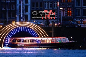 Festival de la Luz de Ámsterdam: crucero por los canales desde la estación central