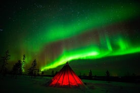 Tour per piccoli gruppi nella regione dell'aurora boreale da Rovaniemi