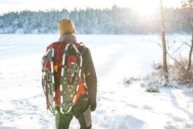 Schneeschuh Winterwanderung von Stockholm