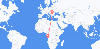 Angola to Bulgaria