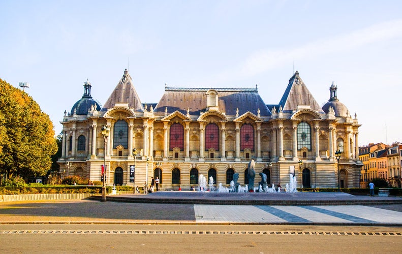 Photo of Lille Museum of Art in the Lille of France.