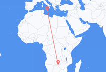 Flights from Victoria Falls to Valletta