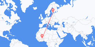 Burkina Faso to Finland