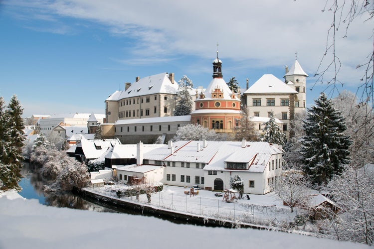 Jindrichuv hradec, Czech republic, Castle 