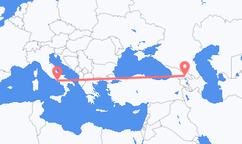 从那不勒斯飞往第比利��斯的航班