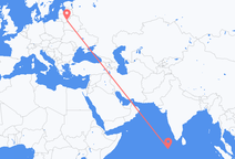 Flights from Malé to Vilnius