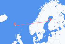 Vols de Sørvágur pour Kokkola