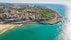 Photo of aerial View of Cava d'Aliga and the Mediterranean Sea, Scicli, Italy.