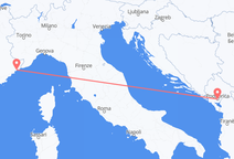 Flights from Nice to Podgorica