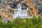 Photo of Monastery of Ostrog is a monastery of Serbian Orthodox Church placed against an almost vertical rock of Ostroska Greda, Montenegro.