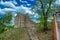 Photo of ruins of a late antiquity fortress with religious complex "Tsari Mali Grad" from the 6th century, Bulgaria.