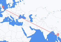 Flyrejser fra Bangkok, Thailand til Kirmington, England