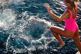 Boat Party with Swimming Stop Experience in Mykonos