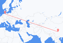 Flights from Chengdu to Hamburg