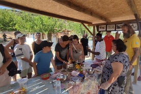 Tour safari in jeep di un'intera giornata con lezione di cucina