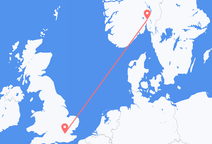 Flights from Oslo to London