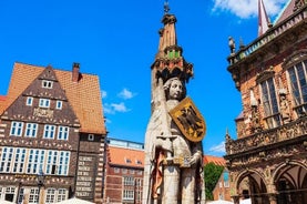 Tour de áudio autoguiado em inglês de Bremen com testes no seu telefone