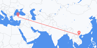 Flüge von Vietnam nach die Türkei