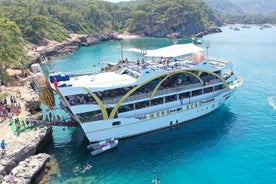 Mega Star Party Boat Trip From Kemer With Lunch And Transfer