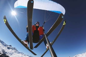 Davos: Ski Paragliding Experience