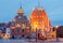 Town Hall Square and the House of the Blackheads in Riga's historic center.