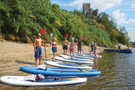 Gaman og hádegisverður - Stand Up Paddle dagsferð í Obidos lóninu