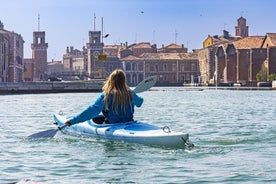 Venice Beginner's Kayak Tour: train & visit the Medieval Arsenal