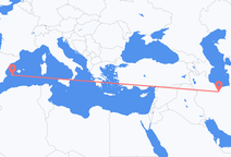 Flug frá Teheran til Ibiza