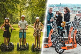 Praga destaca o passeio de Segway e E-Scooter com táxi gratuito