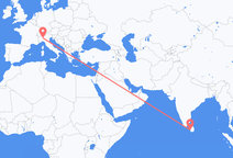 Flights from Colombo to Milan