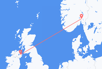 Flyreiser fra Belfast, til Oslo