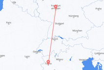 Flights from Turin to Frankfurt