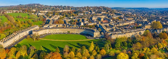 Photo of beautiful view of the city and university of Cambridge, United Kingdom.