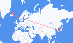 Flights from Osaka to Egilsstaðir