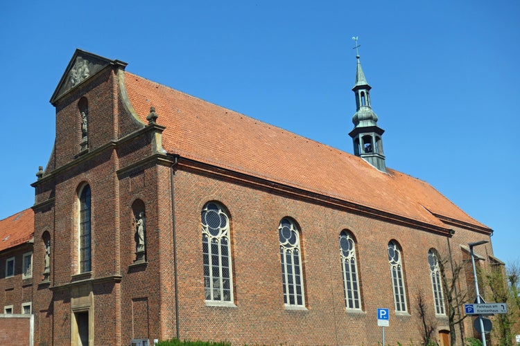 Photo of Monastery Church of St. Joseph on Franziskanerplatz in Vechta,Grmany.