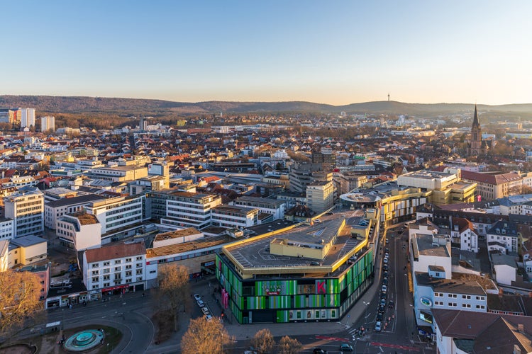 photo of view of  Kaiserslautern Germany.