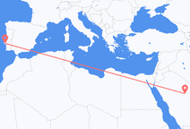 Voos da região de Al-Qassim para Lisboa