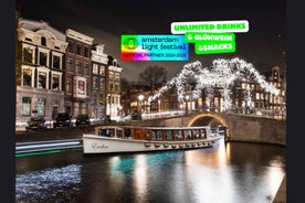 Amsterdam: Light Festival Heated Cruise w/ Drinks & Snacks