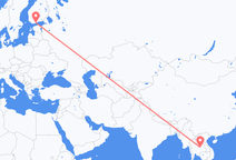 Flyrejser fra Khon Kaen til Helsinki