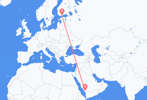 Abha to Helsinki