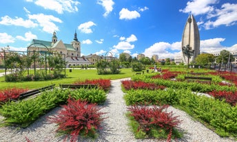 Photo of Chorzów that is a city in the Silesia region of southern Poland.