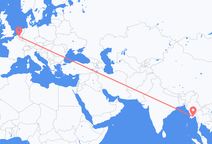 Flights from Yangon to Brussels