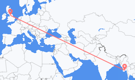 Flüge von Myanmar nach England