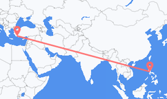 Dalaman to Manila