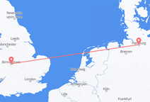 Hamburg nach Birmingham