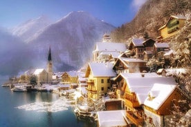 Visite privée de Noël de Vienne à Hallstatt et au marché de Salzbourg