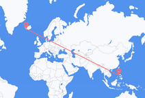 เที่ยวบินจาก San Jose, Occidental Mindoro ไปยัง Reykjavík